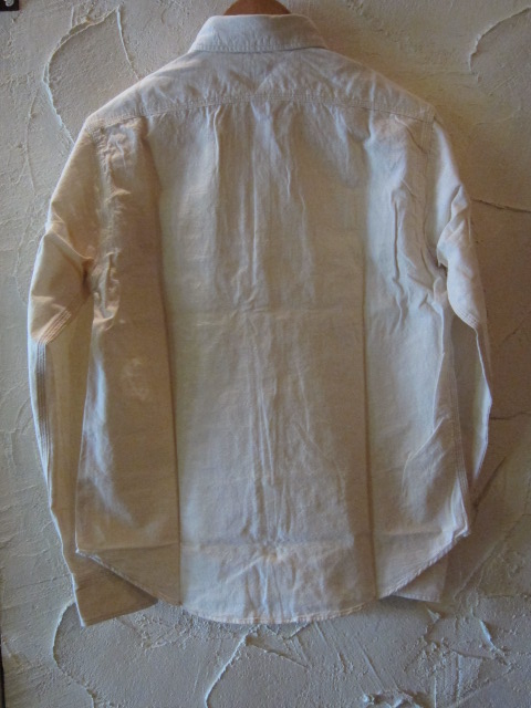 画像: SUGAR CANE/WHITE CHAMBRAY L/S WORK SHIRTS WHITE(OFF)SC25678A