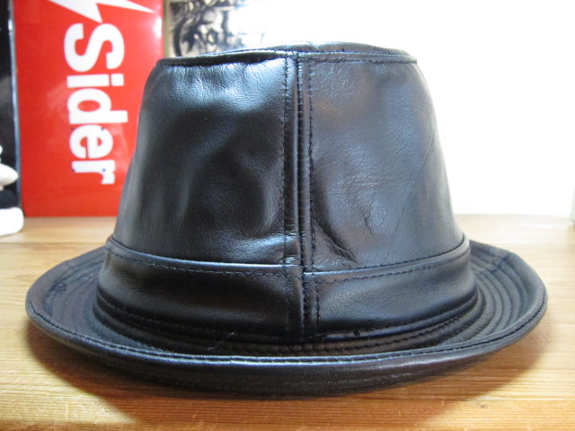 画像: COREFIGHTER/LEATHER HAT  BLACK