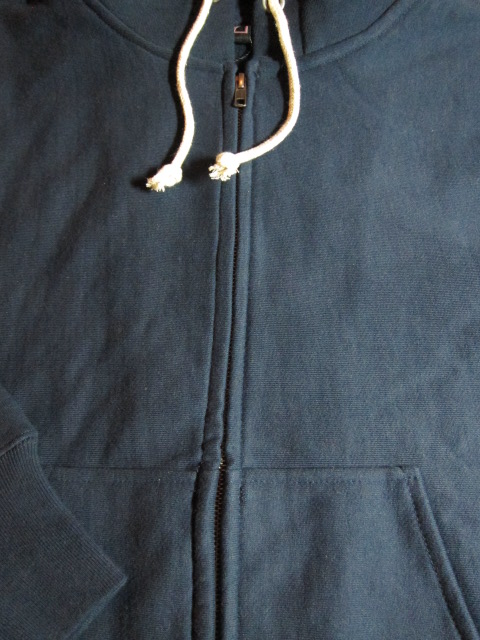 画像: SEABEES/HEAVY WEIGHT REVERSE WEAVE ZIP PARK  NAVY