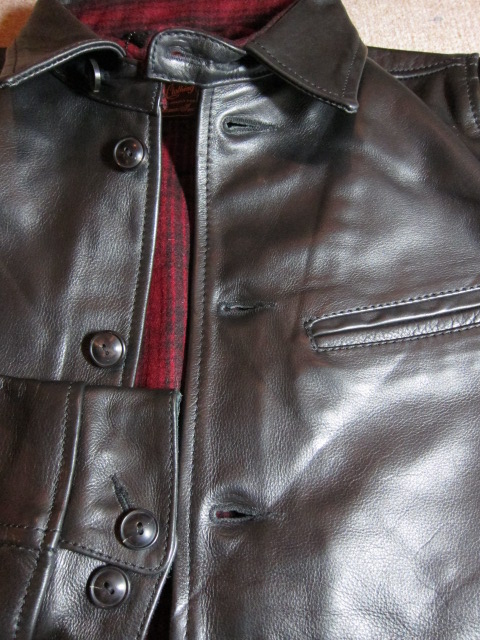 画像: THE HIGHEST END/LEATHER CAR COAT  BLACK