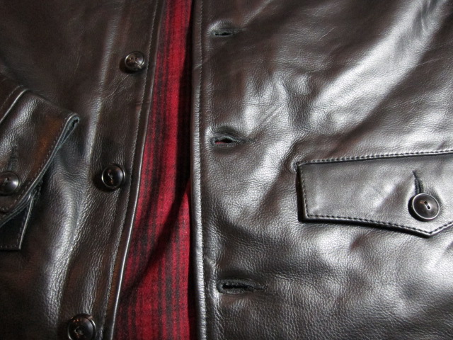 画像: THE HIGHEST END/LEATHER CAR COAT  BLACK