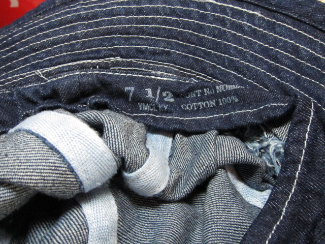 画像: SURPLUS/US TYPE DENIM FATIGUE HAT  INDIGO