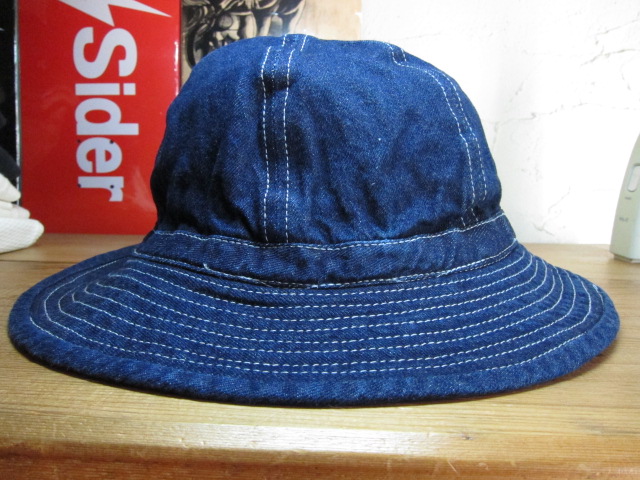 画像: SURPLUS/US TYPE DENIM FATIGUE HAT  INDIGO