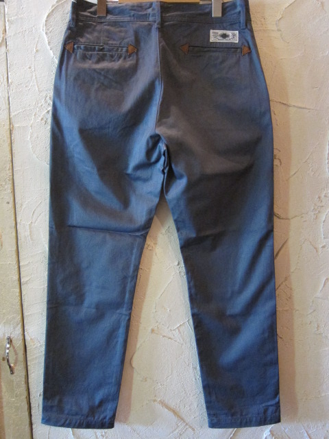 画像: GROK LEATHER/CHINO LOSE FIT  BLUEGRAY