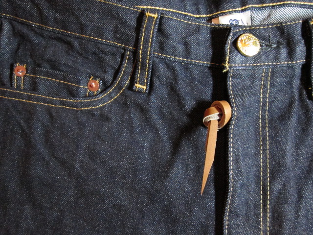 画像: GROK LEATHER/SELVAGE DENIM STRAIT  14.5ozDENIM