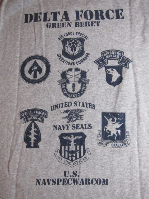 画像: HOUSTON/PRINT CREW SWEAT USSOCOM  H.GRAYxNAVY