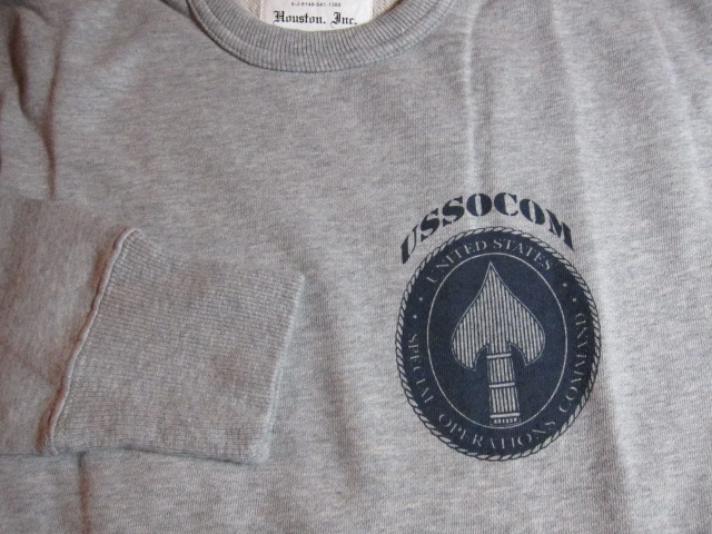 画像: HOUSTON/PRINT CREW SWEAT USSOCOM  H.GRAYxNAVY