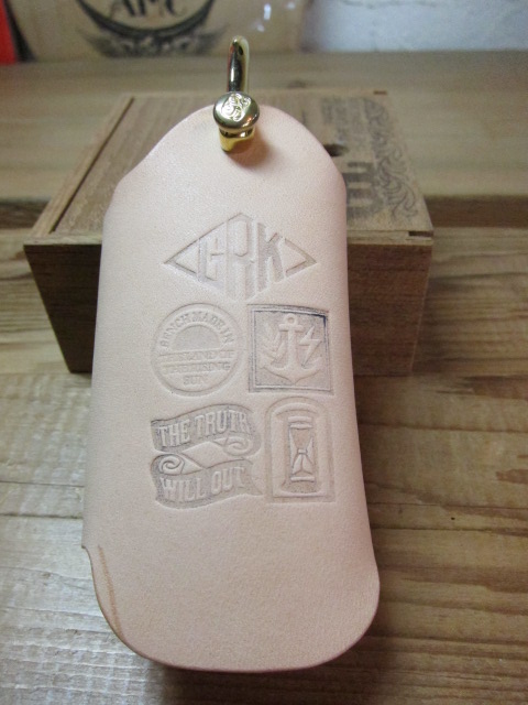 画像: GROK LEATHER/KEY COVER ELECT PLANE  NATURAL