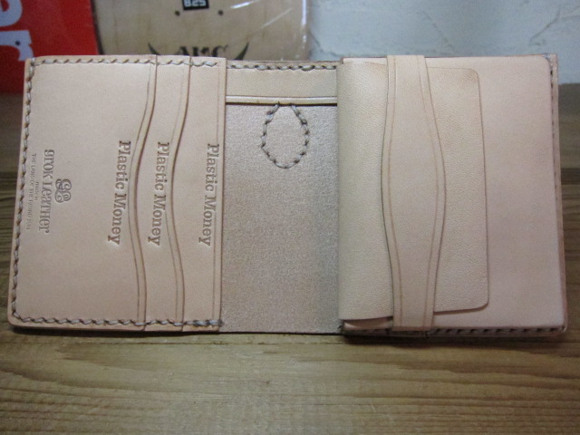 画像: GROK LEATHER/NEW BILL WALLET  NATURAL