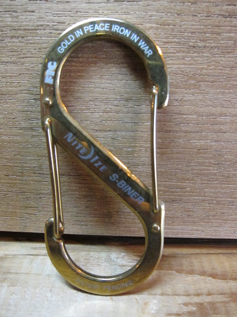 画像: FTC/FTCxNITE IZE CARABINER  GOLD