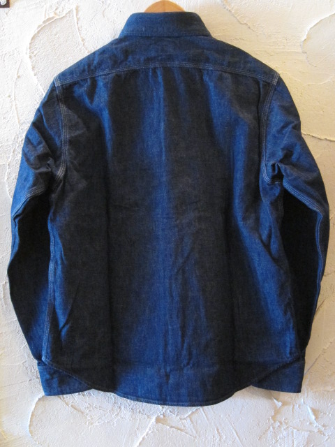 画像: SUGAR CANE/9oz DENIM WORK SHIRTS ONEWASH