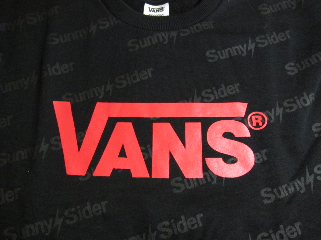 画像: SUNNY C SIDER/VANS　SWEAT  BLACK