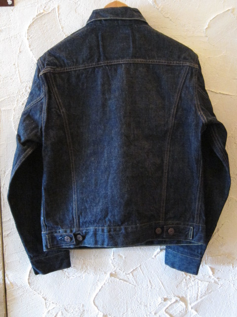 画像: SUGAR CANE/14.25oz DENIM JKT 1962MODEL  NAVY ONEWASH