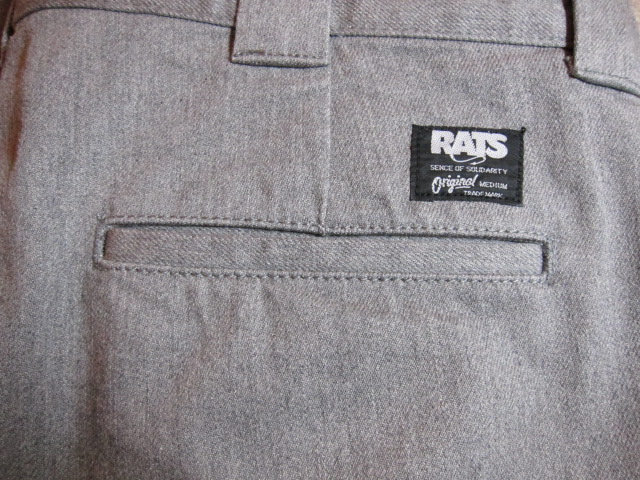 画像: RATS/TWILL WORK PANTS  GRAY