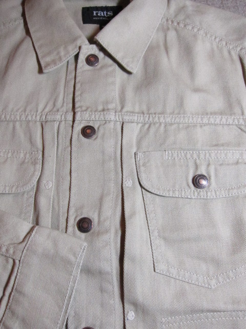 画像: RATS/WRANGLER TYPE JKT  WHITE