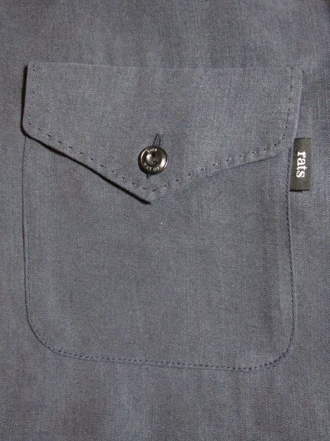 画像: RATS/RAYON HANDSTITCH SHIRTS  NAVY