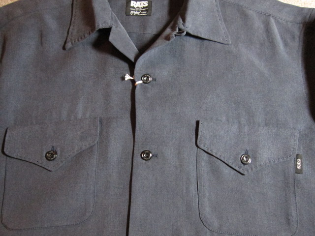 画像: RATS/RAYON HANDSTITCH SHIRTS  NAVY