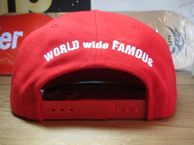 画像: (先行予約アイテム） COREFIGHTERxW.W.F/GIANTS SNAPBACK CAP  RED