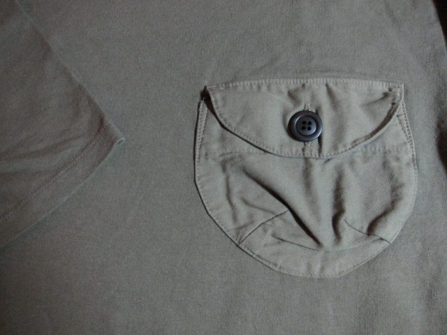 画像: GROK LEATHER/POCKET TEE  OLIVE