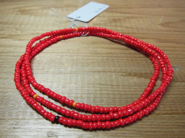 画像: HAWK COMPANY/BEADS BRACELET TRIPLE  RED