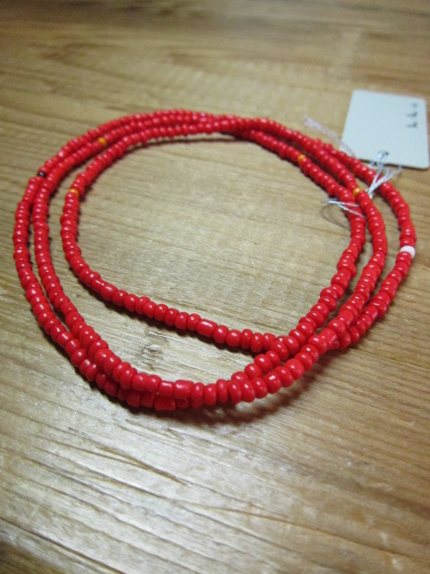 画像: HAWK COMPANY/BEADS BRACELET TRIPLE  RED