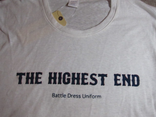 画像: (SALE 40%OFF) THE HIGHEST END/ROLL UP TEE  WHITE