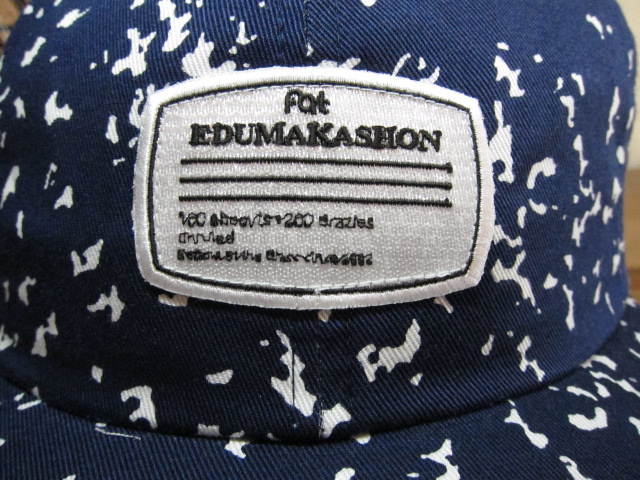 画像:  FAT/EDUMA CAP  NAVY