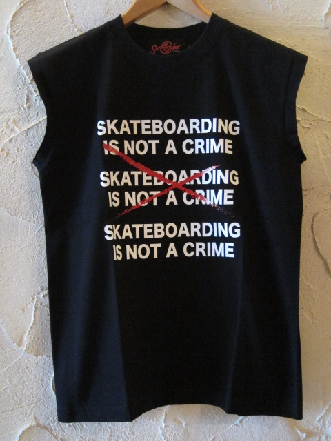 画像1: (SALE 40%OFF) SUNNY C SIDER/SKATE IS NOT CUT T  BLACK