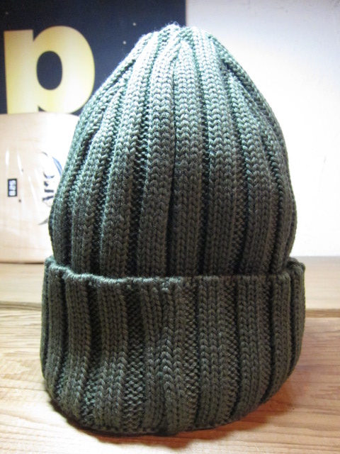 画像: ROTTWEILER/BASIC KNIT CAP WOOL  OLIVE