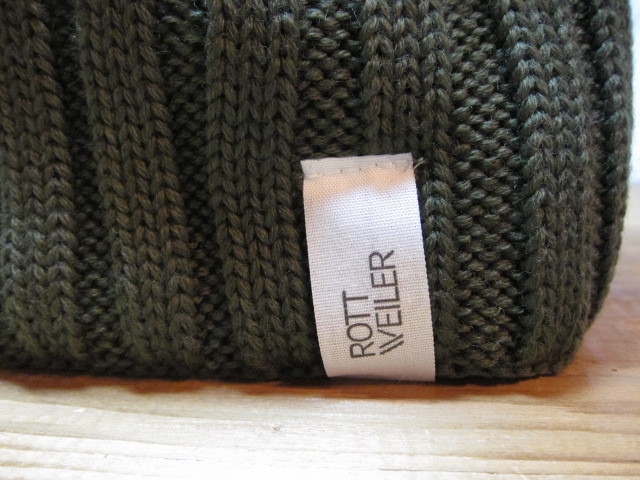 画像: ROTTWEILER/BASIC KNIT CAP WOOL  OLIVE