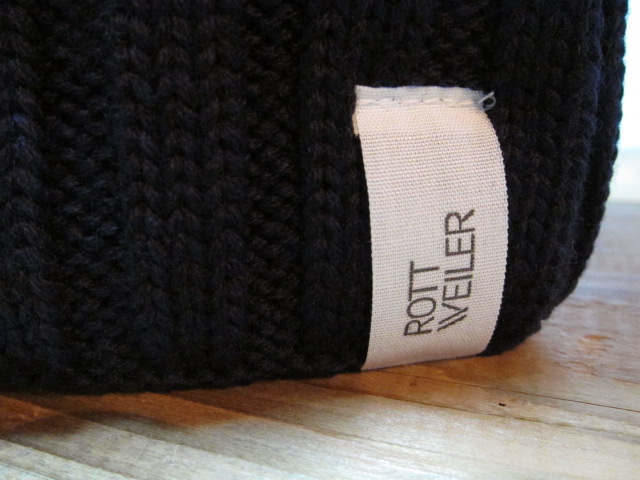 画像: ROTTWEILER/BASIC KNIT CAP WOOL  NAVY