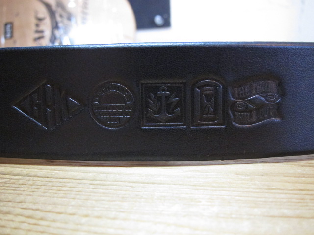 画像: GROK LEATHER/PLANE BELT 38mm  BLACK