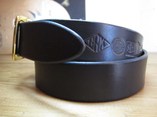 画像: GROK LEATHER/PLANE BELT 38mm  BLACK