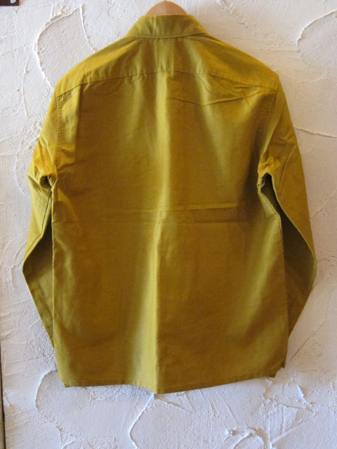 画像: RATS/30's MILITARY WORK SHIRT  MUSTARD