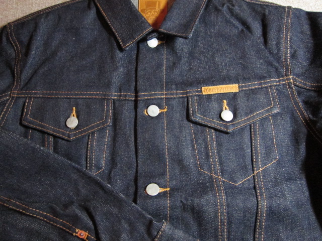 画像: (DEAD STOCK) COREFIGHTER/PUMPKIN JKT RIGID DENIM  INDIGO