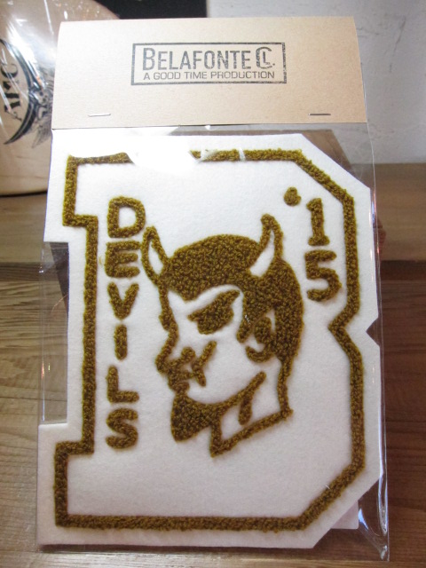 画像: BELAFONTE/RAGTIME DEVIL LETTERED PATCH  OLIVE