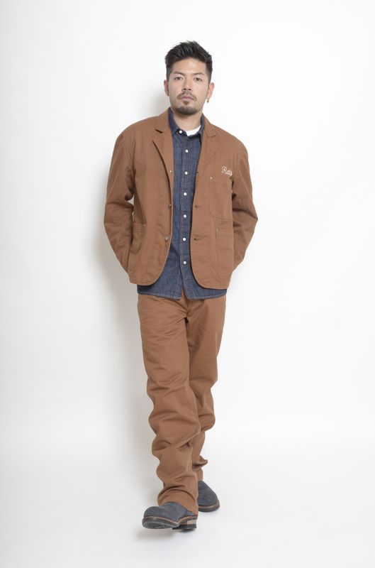 画像: (SALE 30%OFF) RATS/PAINTER PANTS  BROWN