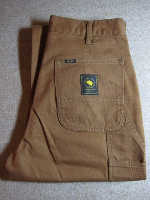 画像1: (SALE 30%OFF) RATS/PAINTER PANTS  BROWN