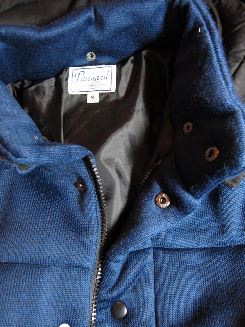 画像: (SALE 40%OFF) PAN HARD/PRINT FLEECE PADDING JKT  NAVY