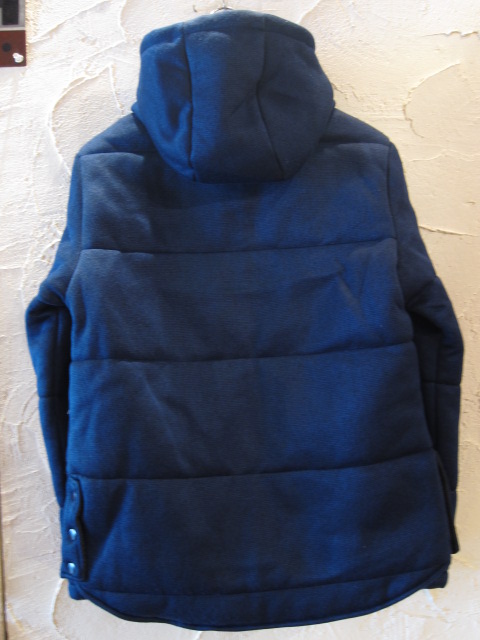 画像: (SALE 40%OFF) PAN HARD/PRINT FLEECE PADDING JKT  NAVY