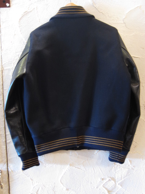 画像: BELAFONTE/RAGTIME VERSITY JKT  NAVYxBLACK