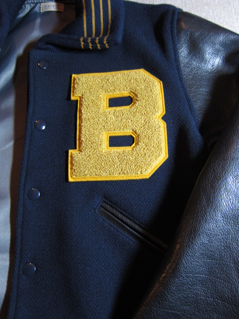 画像: BELAFONTE/RAGTIME VERSITY JKT  NAVYxBLACK