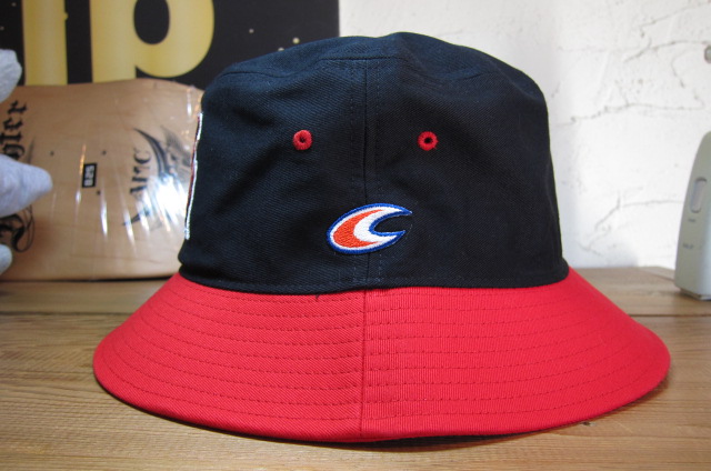 画像: COREFIGHTER/CLIP #11 TEAM HAT  BLACKxRED