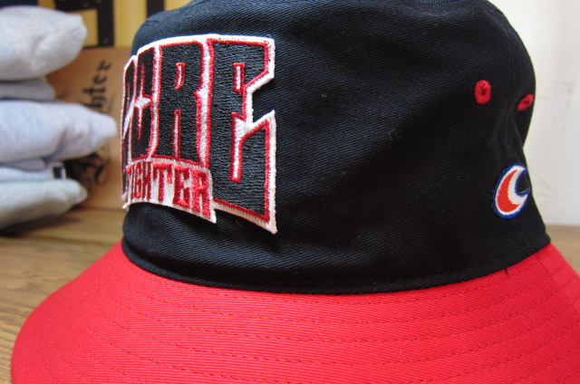 画像: COREFIGHTER/CLIP #11 TEAM HAT  BLACKxRED