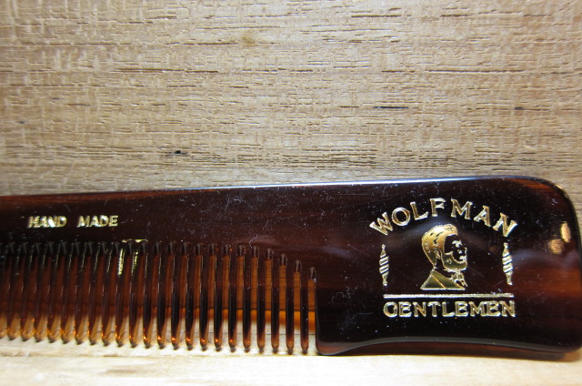 画像: WOLFMAN BARBER SHOP/HAND MADE COMB 