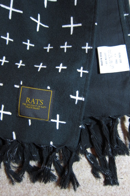 画像: RATS/INDIAN CROSS STALL  BLACK