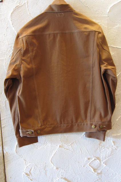 画像: BELAFONTE/RAGTIME CANVAS JACKET  BROWN