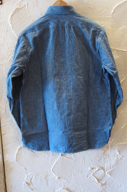 画像: BUZZ RICKSON'S/BLUE CHAMBRAY WORK SHIRTS BLUE BR25995