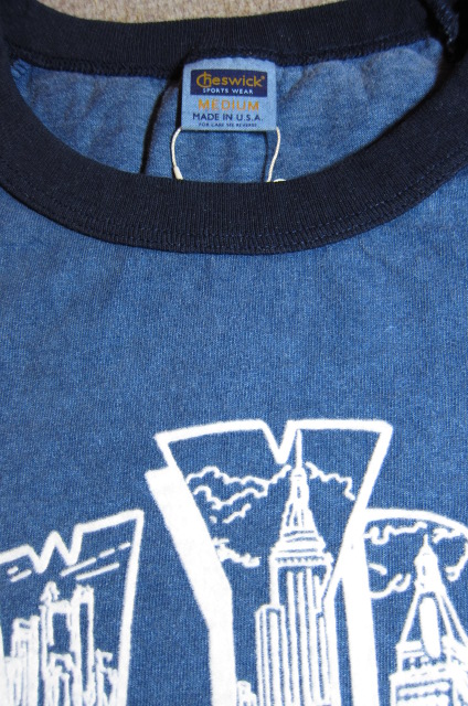 画像: CHESWICK/3/4 BASEBALL T  NAVYxNAVY