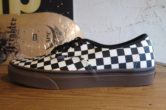 画像: VANS/AUTHENTIC CHECKERBOARD BLACKｘWHITE